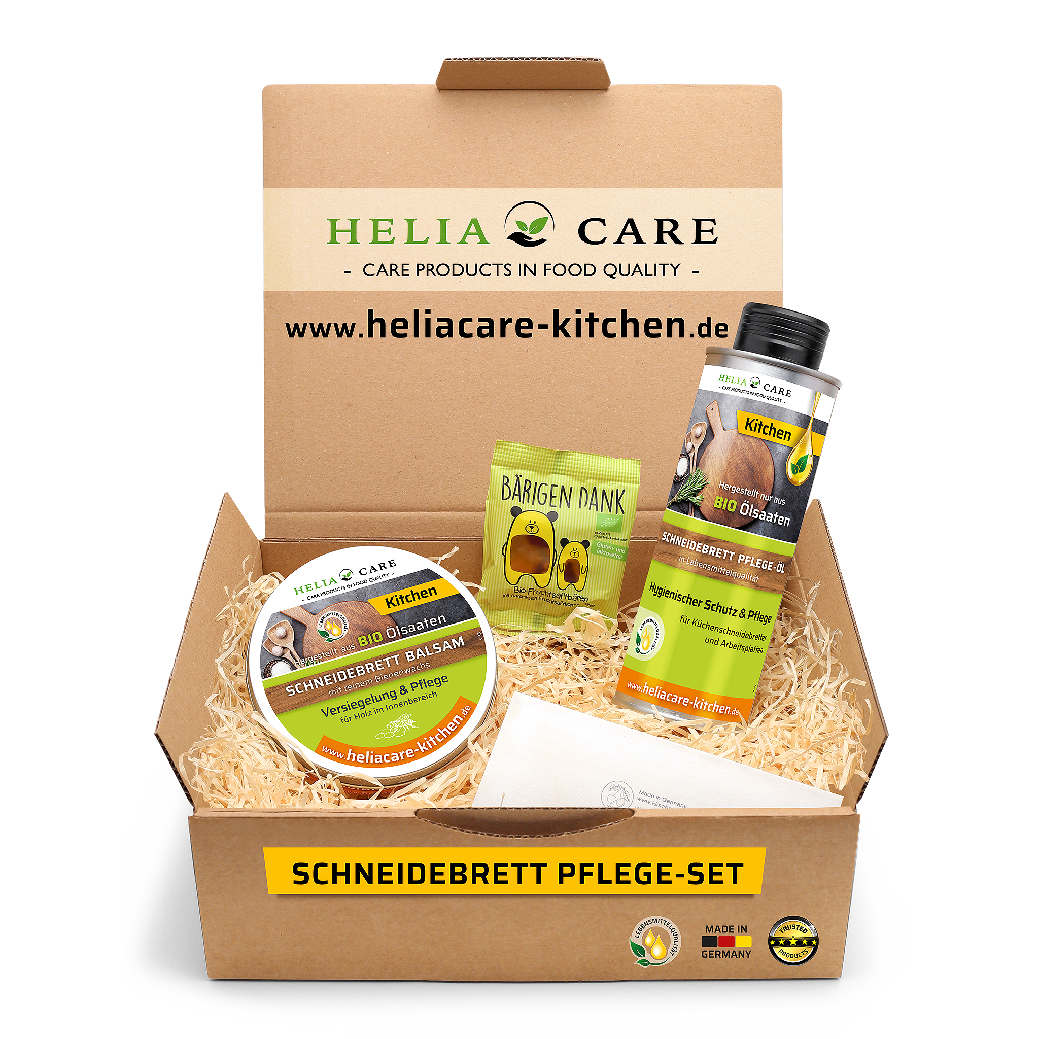 BIO Schneidebrett Pflege-Set